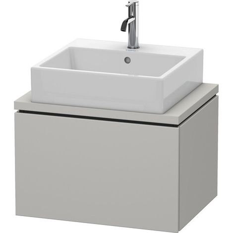 Consolle bassa L-CUBE 400x620x477mm cemento