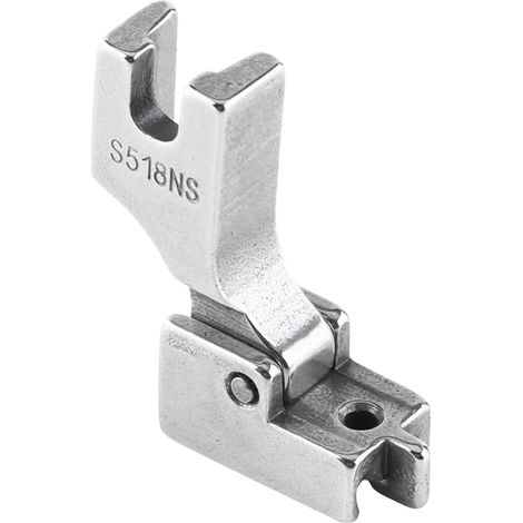 Pied de Fermeture à glissière Invisible, Accessoires de Remplacement de Pied-de-biche à Fermeture à glissière Invisible pour Machine à Coudre Industrielle à lit Plat (1/5)