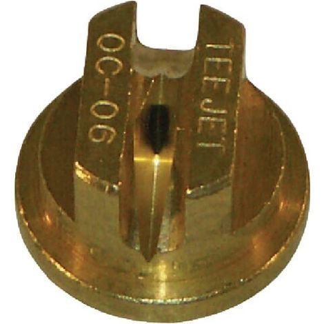 Tobera est谩ndar simple chorro plano OC 80掳 6 lat贸n TeeJet TEEJET OC06