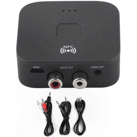 Récepteur Bluetooth sans fil avec prise auxiliaire 3,5 mm pour TV et voiture (1/5)