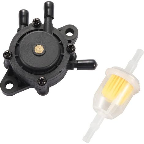 Kit de Pompe à Carburant avec Filtre, Pompe à Carburant pour Kohler 17 HP-25 HP Briggs and Stratton John Deere Honda Yamaha Petit Moteur Tondeuse à Gazon Tracteur (1/5)