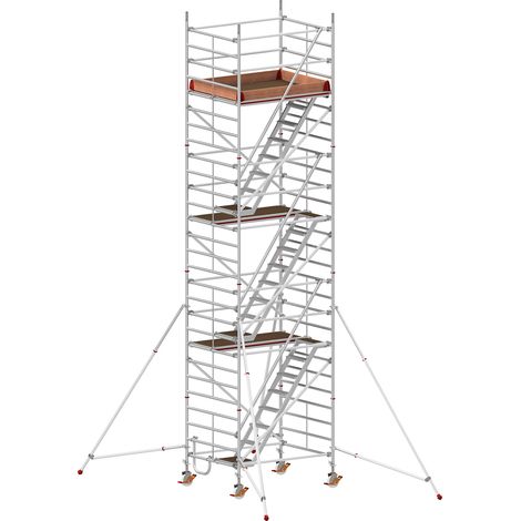 Hymer Treppen-Fahrgerüst 7,64m Gerüsthöhe (1/5)