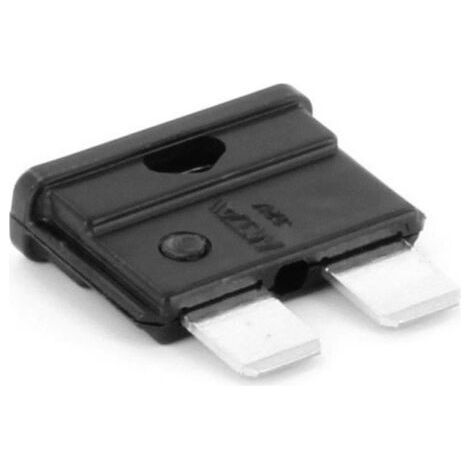 TRU COMPONENTS 8551224 Fusible plat standard pour voiture 1 A noir 1 pc(s) Q246782 (1/4)