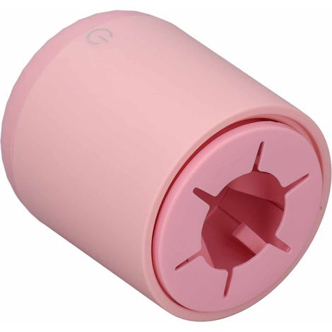 Elektrischer Babymilchshaker mit 3 Geschwindigkeitsstufen, beugt Blähungen vor, USB-Ladefunktion, automatischer Flaschenmischer für Babys, rosa (1/5)