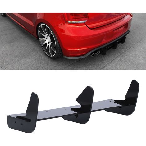 Fahrzeugmodifikation: Maxton Heckspoiler in glänzendem Schwarz (übergroß) für Volkswagen Polo GTI MK5 6R/6C (2009-2017) (1/5)
