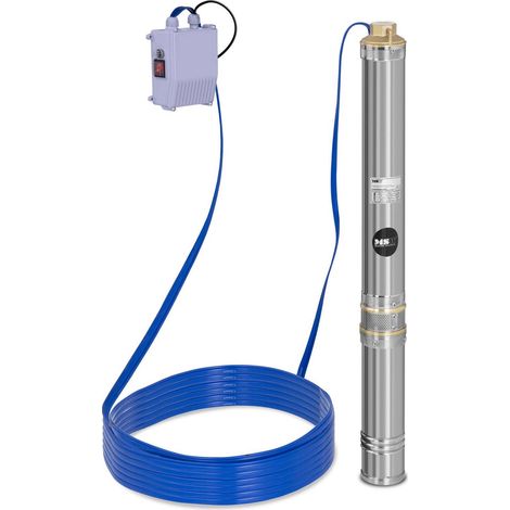 Pompe immergée - hillvert - Débit max. : 4 800 l/h - Puissance : 750 W (1/6)