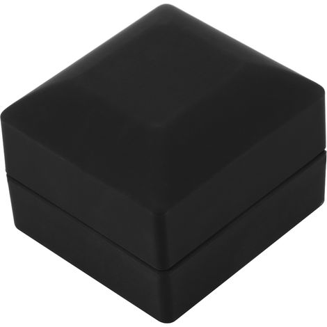 Boîte à bijoux LED pour alliance et bague de fiançailles - Écrin cadeau avec éclairage (Boîte à anneau) (1/5)