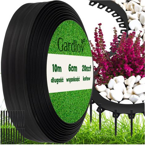 Borde de jardin 6cm - 10m gardlov 24562 (1/5)
