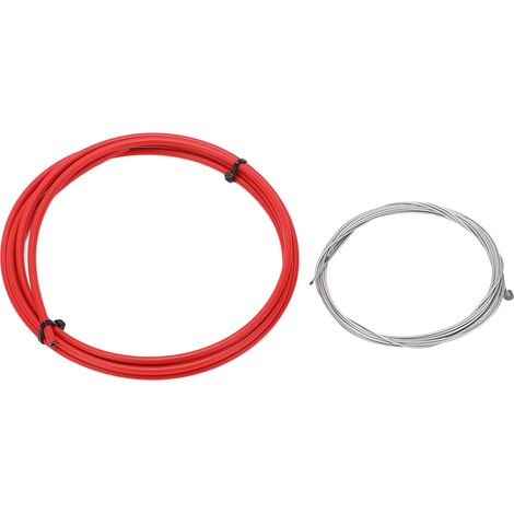 Schaltzug-Reparatursatz für Rennräder und Mountainbikes (rot) (1/5)