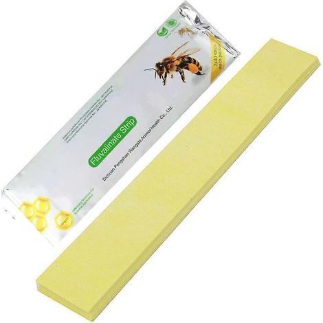 Private Label-80 bandes anti-varroa Fluvalinate Traitements et outils pour l'apiculture