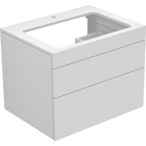 KE Waschtischunterbau Edition 400 31571, Hahnloch, trüffel/trüffel (1/3)