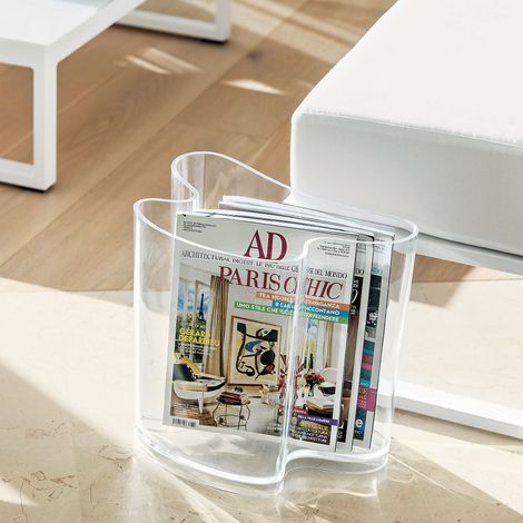 Vase De Décoration/Porte-Revues Isola, 34 x 22,8 x h31 cm (1/4)