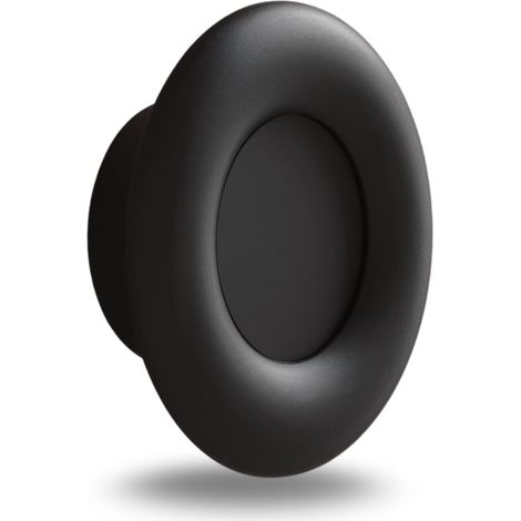 NAVARRO AZORÍN Bouton Rond CUP En ABS, Bouton Au Design Élégant Fabriqué En Espagne, Idéal Meubles, Chambres D’Enfants, Tiroirs, Cuisines Et Salles De Bain (Noir Cobalt) (1/5)