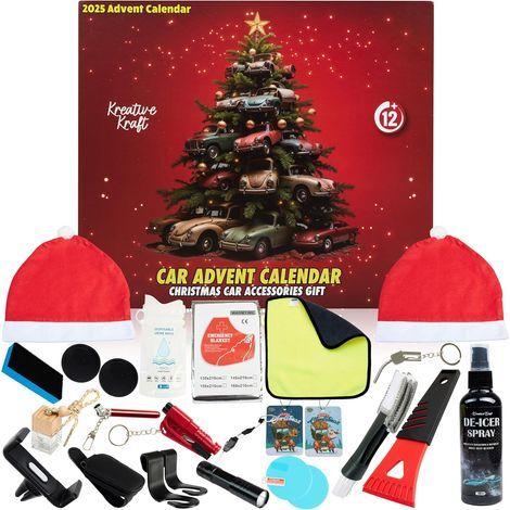 Calendrier de l'Avent 2026 Accessoires Voiture, 24 surprises (1/5)