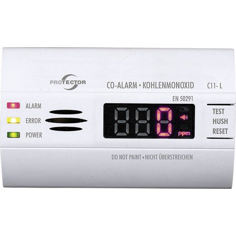 Rilevatore di monossido di carbonio C11-L bianco