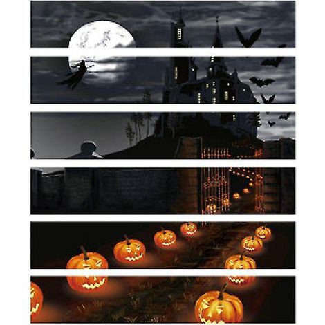 1 autocollant d'escalier pour décorations d'Halloween (1/3)