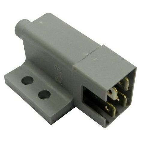 1 normally closed, 4-pin safety switch for ride-on mowers, compatible with ARIENS, HUSQVARNA, and JOHN DEERE. (1/5)