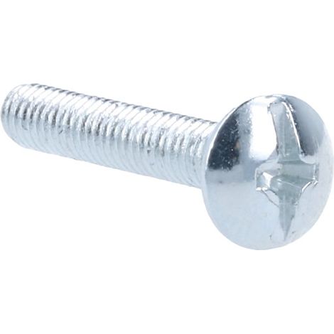 Befestigungsschraube Möbel- Knopfschraube Rundkopfschraube Stahl M4x23mm 10 St (1/3)