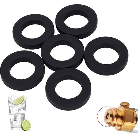 Packung mit 20 Ersatz-CO2-Zylinderdichtungen - Silikon-O-Ring kompatibel mit Sodastream Crystal, SodaClub, MySodaPop, WasserMaxx usw. (1/5)