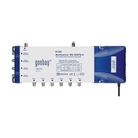 WENTRONIC SAT MULTISWITCH 5/06 MS-506PQ