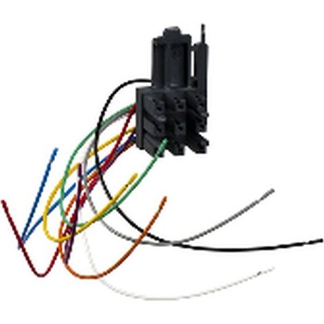 Bloque móvil 9 hilos SCHNEIDER X - interruptor de 9 hilos, 250V, 16A, IP20.