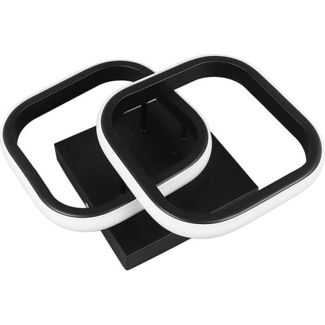 Plafonnier LED carré moderne en aluminium 6000K blanc pour couloir, cuisine, chambre, salon, 110-265V (1/5)