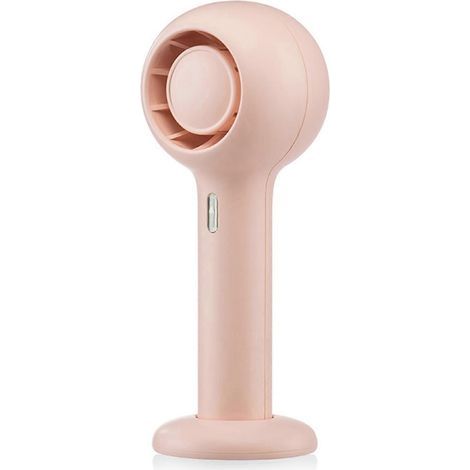 Ventilateur de bureau portable d'été avec base, 2000 mAh, idéal pour les voyages et les activités de plein air. (1/4)