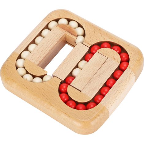 Planar Ball Wooden Toy Luban Lock Unlock Adult Kids Science Education Maze Game Puzzle (1/5)