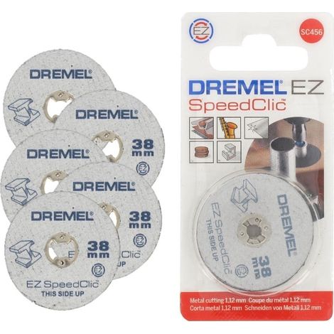DREMEL SC456 (2615S456JC) (pkt of 5) SpeedClic metal cut wheel