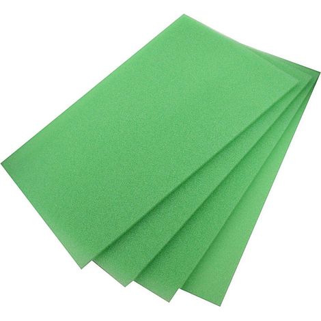 4 tapis mousse pour bac à légumes frigo, 38x25x0,5 cm, prolonge la fraîcheur des fruits et légumes, lot de 4 (1/3)