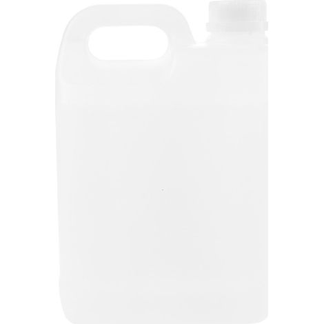 Carafe en plastique vide avec poignée pour emballage alimentaire, bouteille de jus sans danger pour les aliments, réservoir d'eau durable et réutilisable avec couvercle pour liquides, 2 L-23.00X14.50X (1/4)