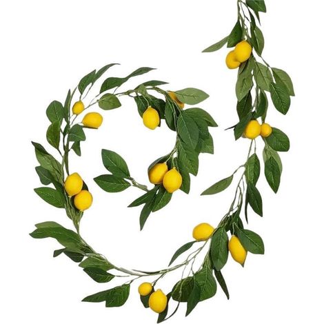 Guirlande Artificielle - Vigne Verte et Fleurs de Printemps - Décoration Intérieure Extérieure - Pour Porte d'Entrée Mur Balcon - 180 cm (1/5)