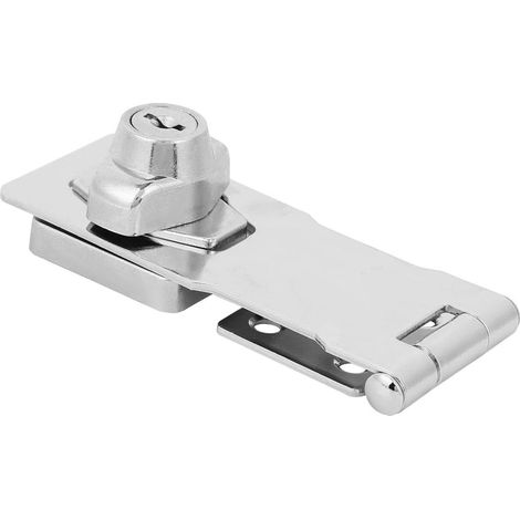 Loquet de porte Zerodis, verrou en alliage zinc, 100 x 40 mm (1/5)