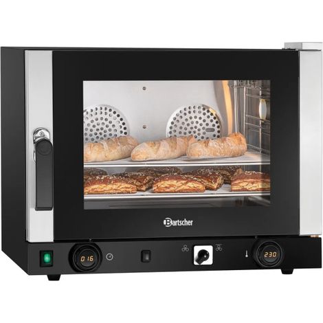 Four à convection électrique PRO 4 niveaux GN 1/1, avec humidificateur, 3000 W, 220 V - MONO (1/5)