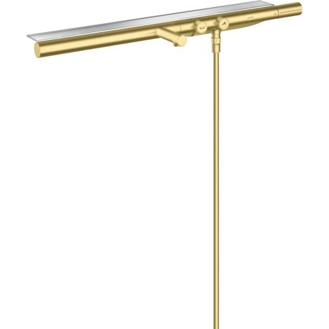 Thermomètre de baignoire 800 AXOR SHOWERSOLUTIONS DN 15, encastré en laiton brossé