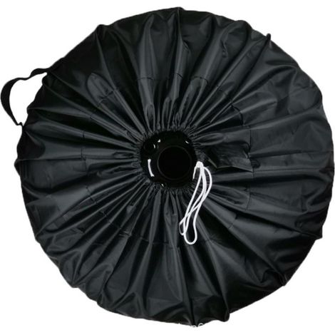 Housse de roue de secours universelle en toile Oxford, protection anti-poussière et rangement pour pneus de voiture (1/5)