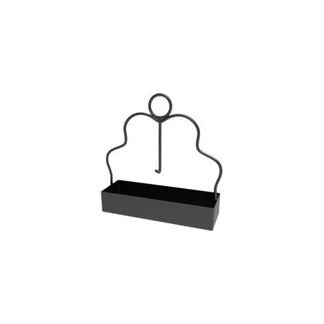 Porte-encens – Brûleur portable avec crochet vertical Support ignifuge pour une protection sûre dans la terrasse, le camping, la maison, le jardin, les espaces intérieurs, le jardin