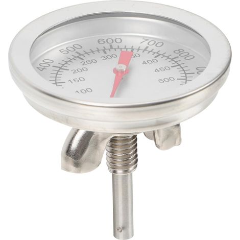 Thermomètre Barbecue Acier Inoxydable Résistant Chaleur Jauge de (1/5)