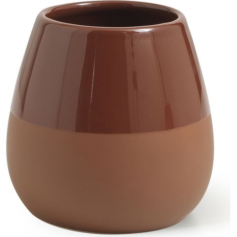 PORTASPAZZOLINI WILMA D.10XH10CM TERRACOTTA (1/3)