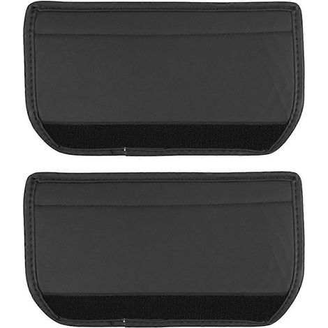 Coussinets de protection en cuir pour accoudoir central de porte de voiture -- (1/5)