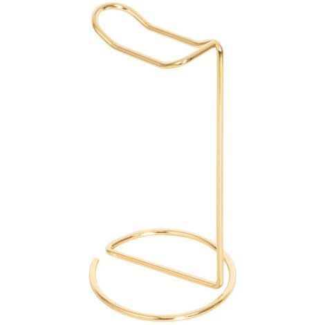 Headphone storage rack, gold, 111122cm, elegant wrought iron rack for home, creative display rack, headphone rack. (1/5)