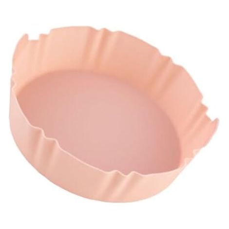 Backblech (17,2 x 4,6 cm), Matte für Haushalts-Heißluftfritteusen, Silikon-Backblech für Heißluftfritteusen, Frittiermatte (1/4)