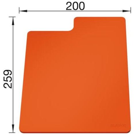 Blanco - Planche à découper pour évier SITYPad, Orange 236719