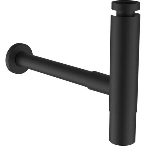 Laufen Sistema di scarico - Sifone di design, nero opaco H3749800810001