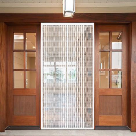 Moustiquaire pour Portes 90 x 184 cm Porte Rideau Couloirs Patio (1/5)