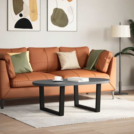 Maison Exclusive - Couchtischbeine V-Form 2 Stück Schwarz 70x(42-