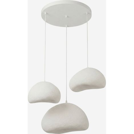 Design Pendelleuchte 3-flammig aus Metall Loval Set (1/5)