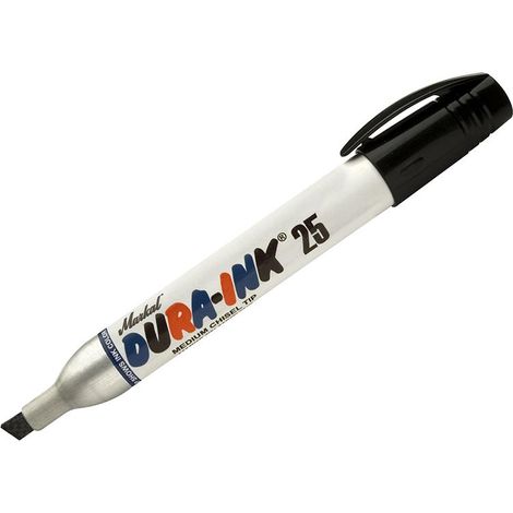 Markal Dura-Ink 25 Ink Felt Tip Marker Black (1/3)