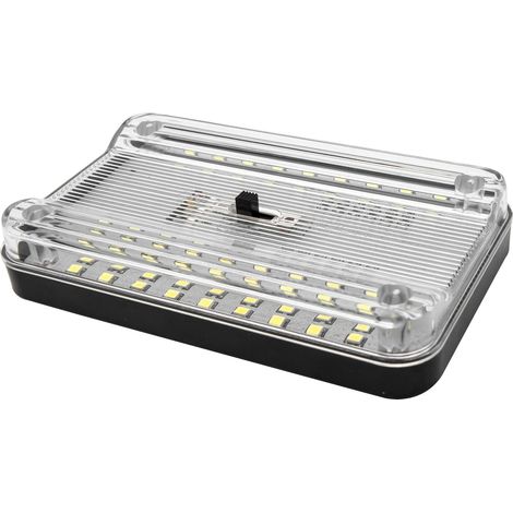 Eclairage intérieur de voiture - 36 LEDs pour plafonnier de toit de voiture Van Truck 12V avec interrupteur 3 vitesses (1/5)