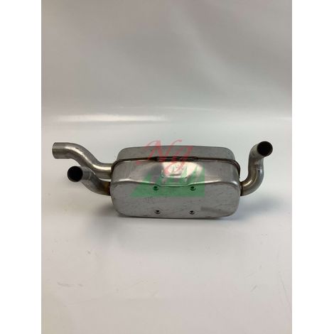 Silenciador original Briggs & Stratton 690838 para tractor cortacésped. (1/4)
